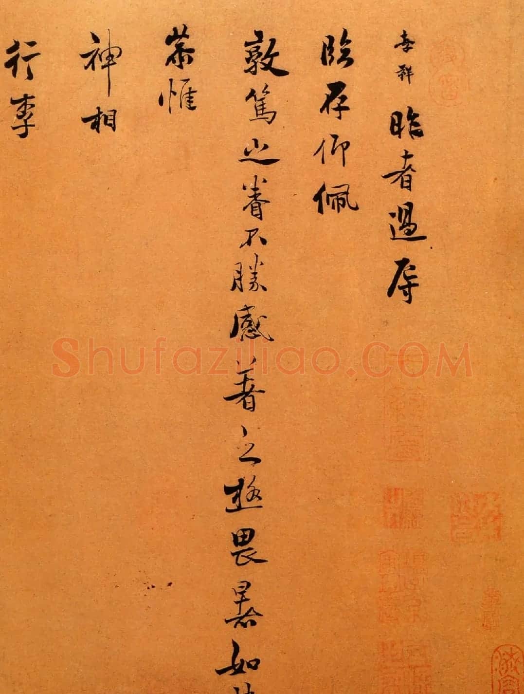 南宋张孝祥行书墨迹赏析《临存帖》 | 书法名家作品欣赏