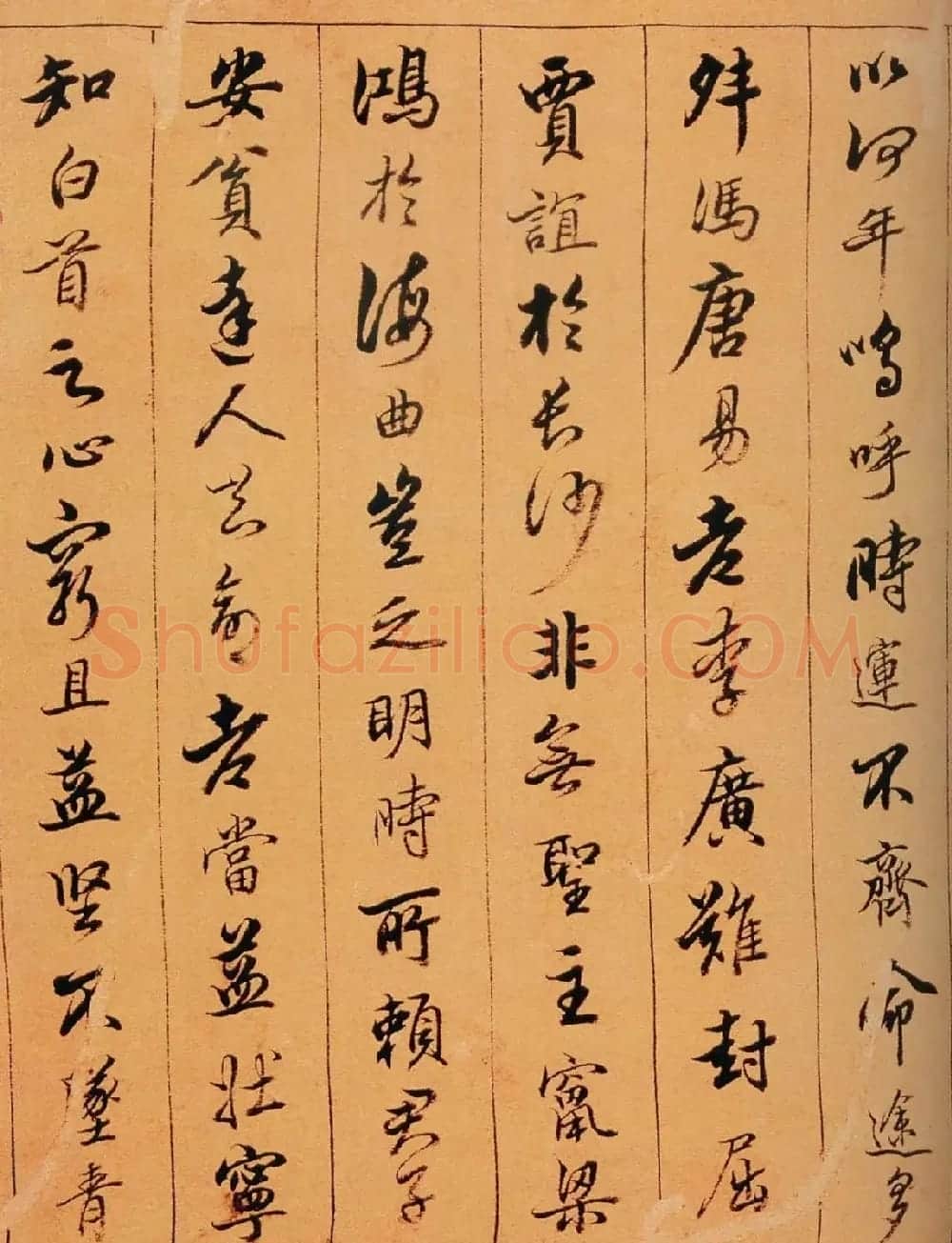 清代陈奕禧行书欣赏《滕王阁序卷》 | 书法名家作品鉴赏