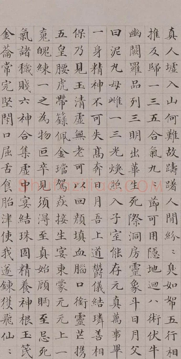 清代郭尚先楷书欣赏《黄庭内景经》卷 | 书法作品精选