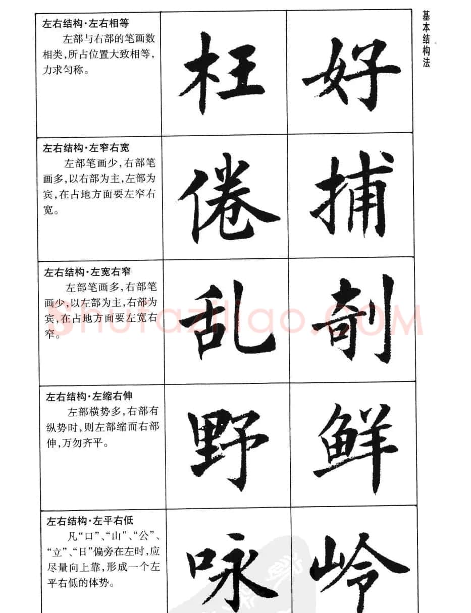 刘小晴书法字帖欣赏《简体楷书书写秘诀》 | 毛笔楷书字帖