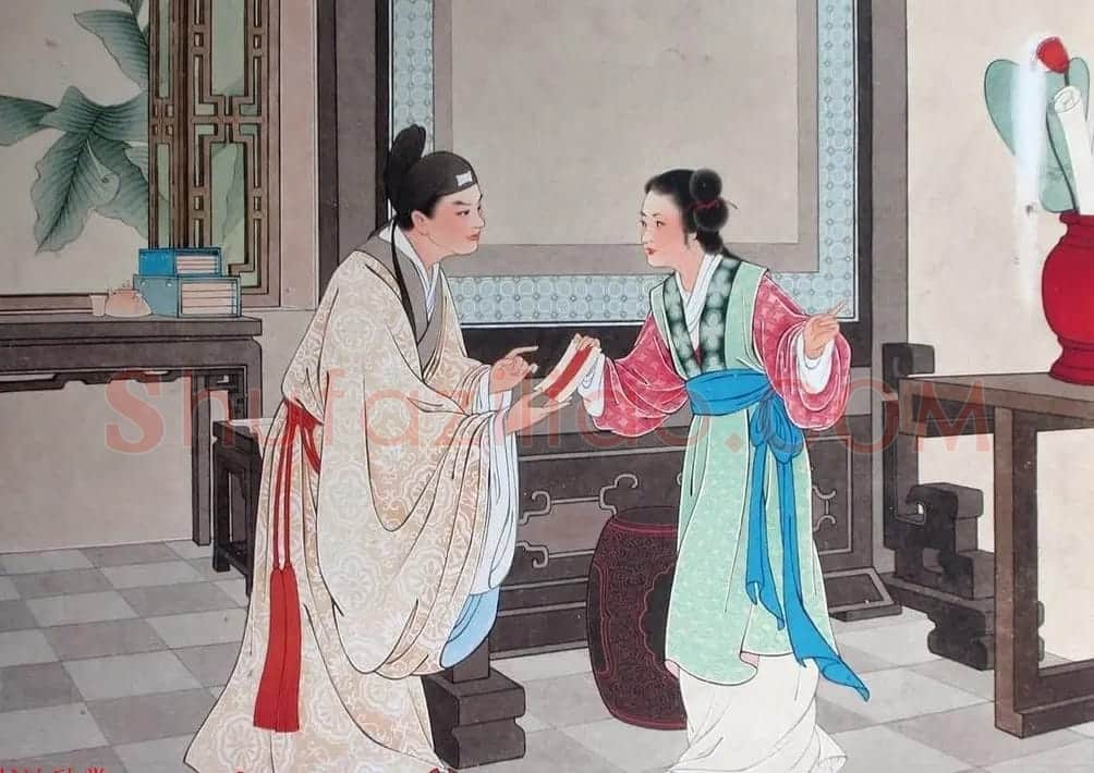 王叔晖绘画作品图册欣赏《西厢记》 | 传世书法作品赏析