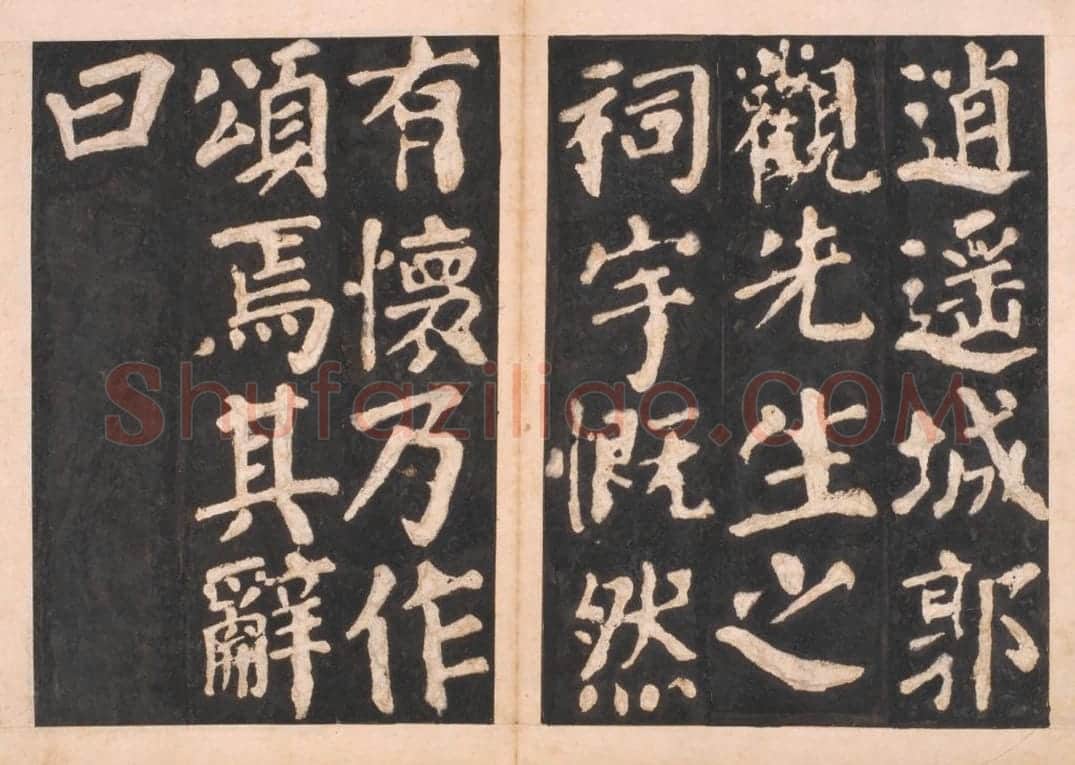 宋拓唐东方画赞碑 | 故宫铭刻类藏品