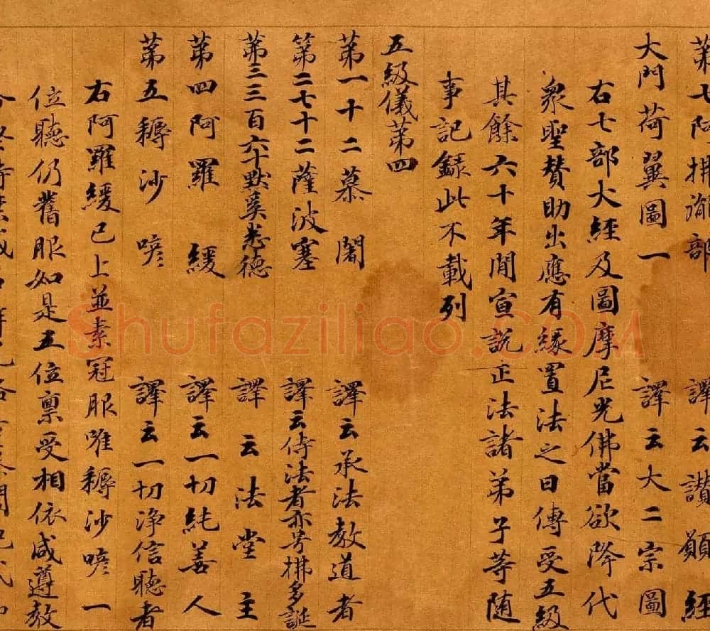敦煌书法墨迹欣赏摩尼教文献 | 敦煌写经精选