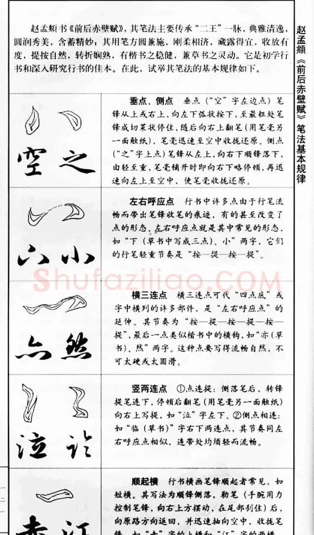 赵孟頫行书字帖《前后赤壁赋》 | 毛笔行书字帖