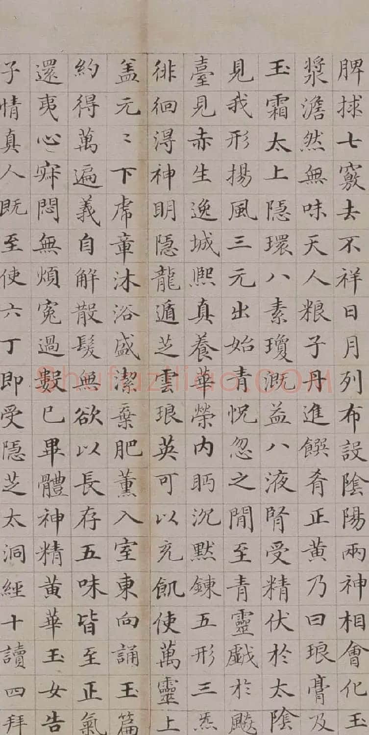 清代郭尚先楷书欣赏《黄庭内景经》卷 | 书法作品精选
