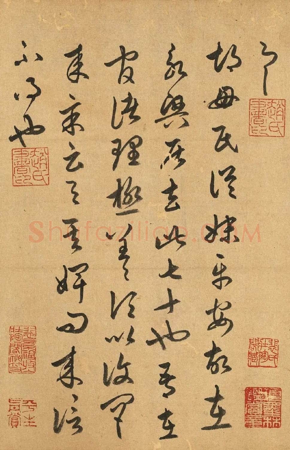 赵孟頫63岁草书《元赵文敏公临十七帖》 | 书法名家作品欣赏