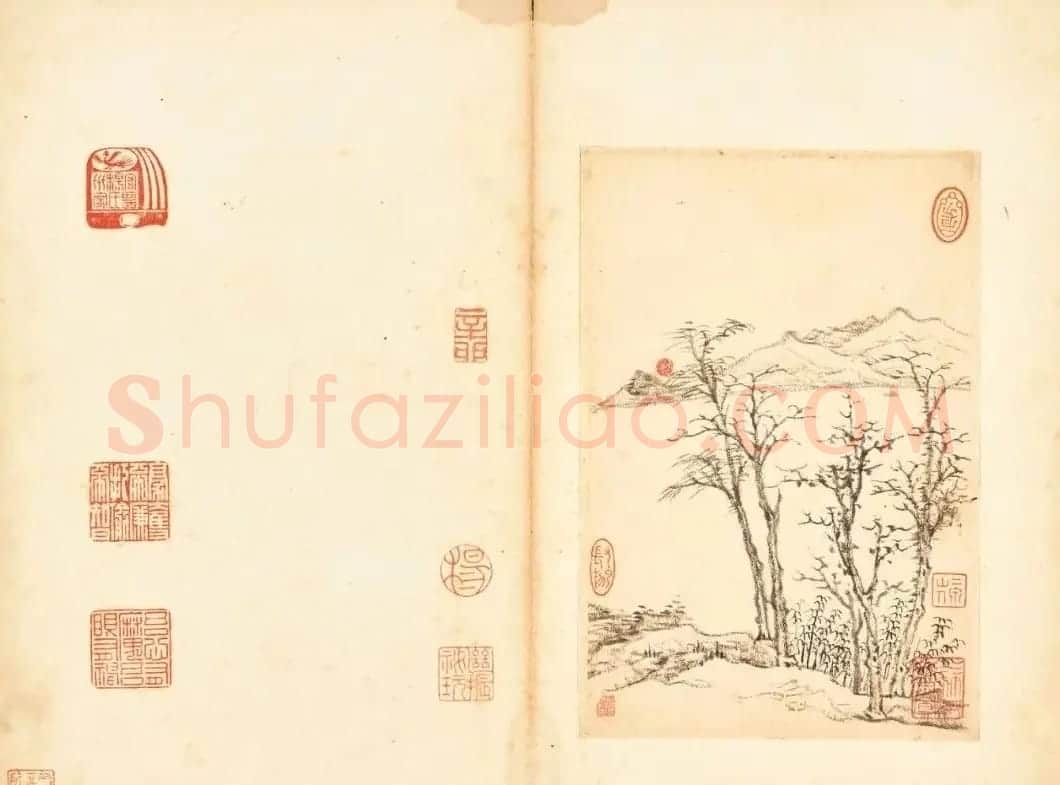 弘仁《书画合璧册》1.28亿港元成交！ | 传世书法作品欣赏