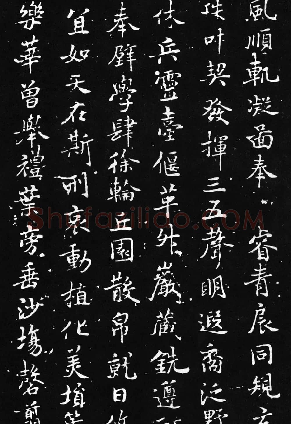 褚遂良楷书欣赏《文皇哀册》拓本 | 书法碑帖