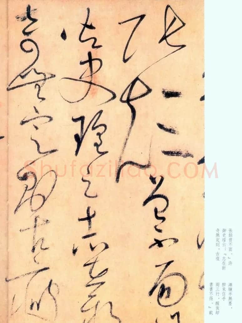 怀素草书《自叙帖》书法图片45P | 书法碑帖