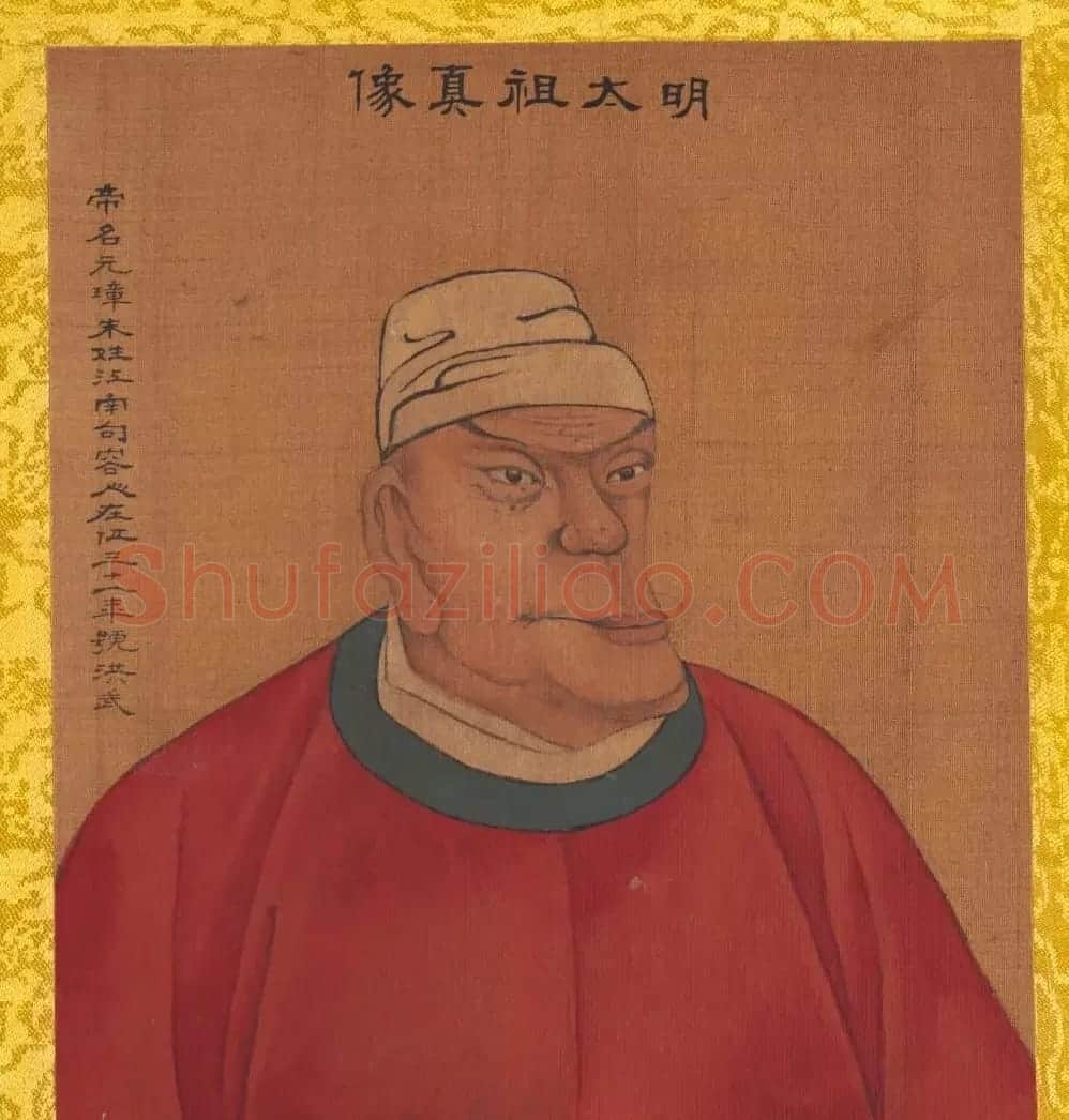 清代姚文翰绘画欣赏《历代帝王像》 | 传世书法作品欣赏