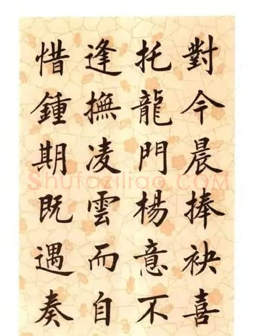 刘小晴楷书字帖欣赏《滕王阁序》 | 软笔楷书字帖