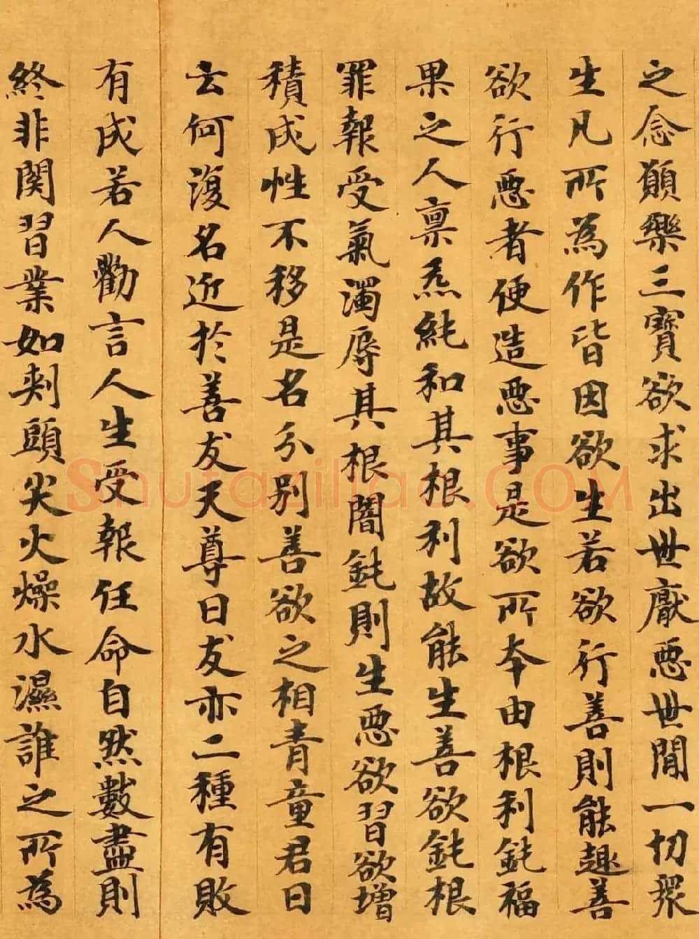 敦煌小楷《太玄真一本际经卷第二》 | 敦煌写经赏析