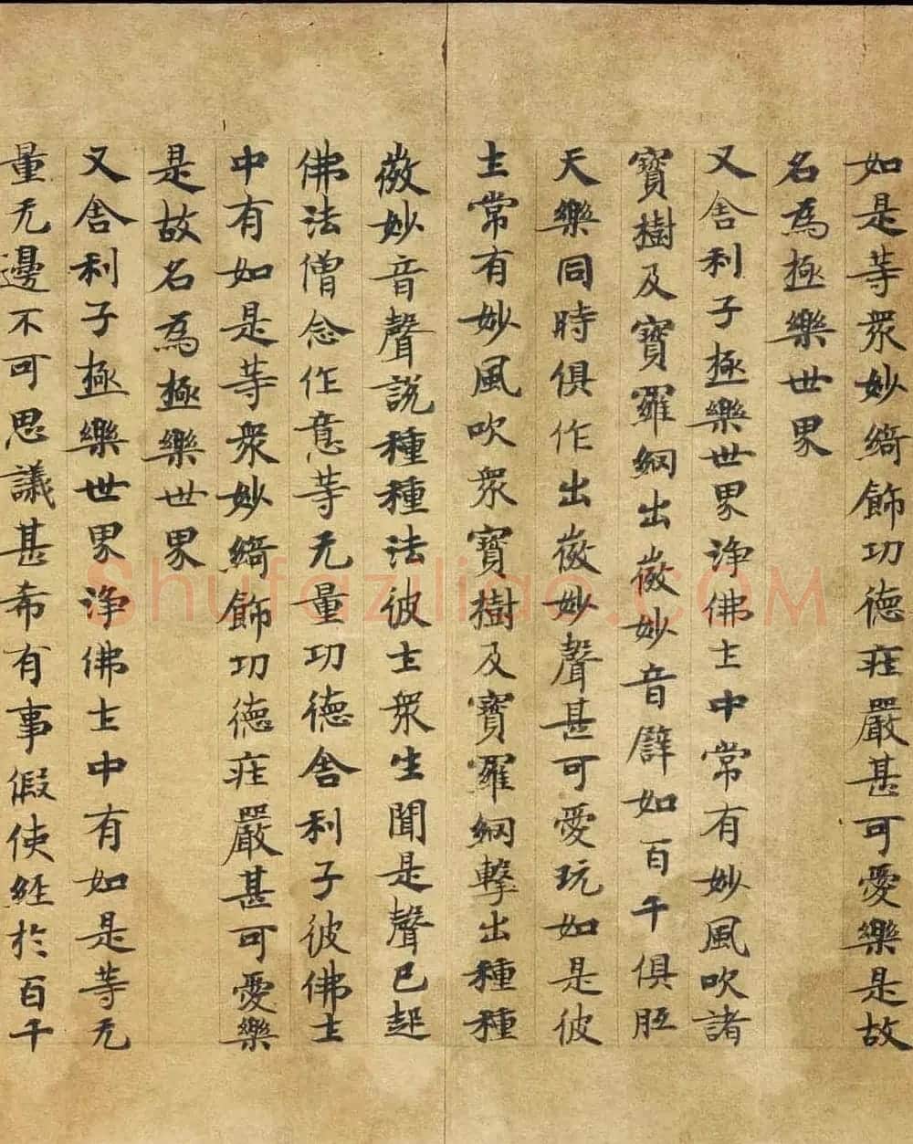 敦煌遗书《称赞净土佛摄受经》 | 敦煌写经精选