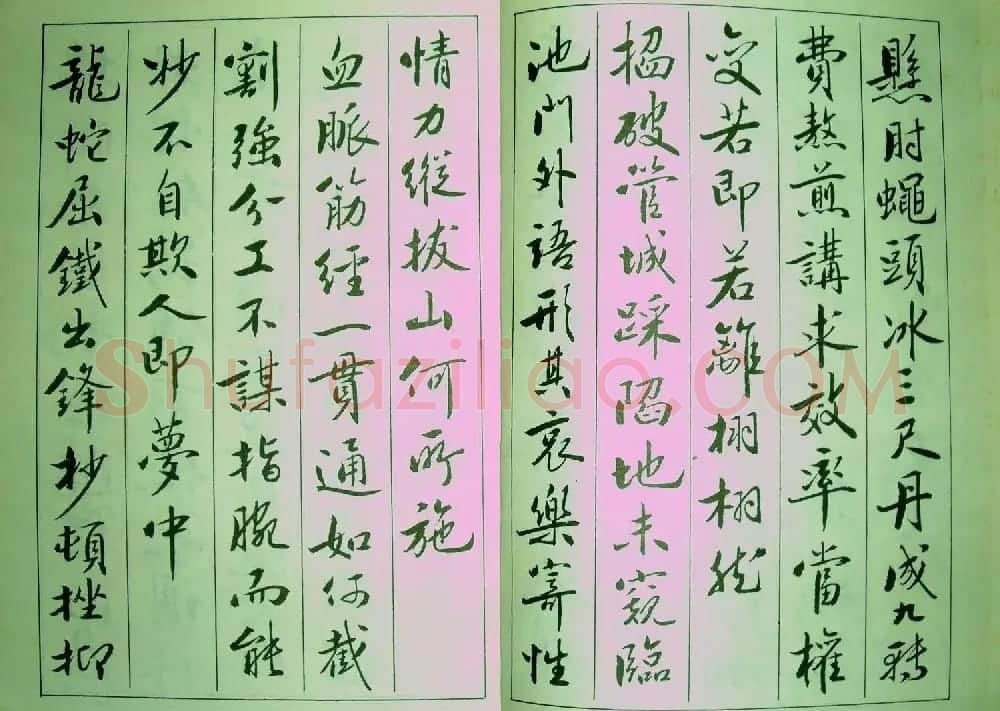 字帖《青少年行书范本.论书绝句百首》 | 毛笔行书字帖