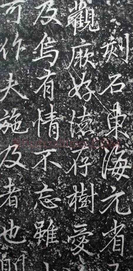李北海李邕行书欣赏《娑罗树碑记》 | 书法碑帖
