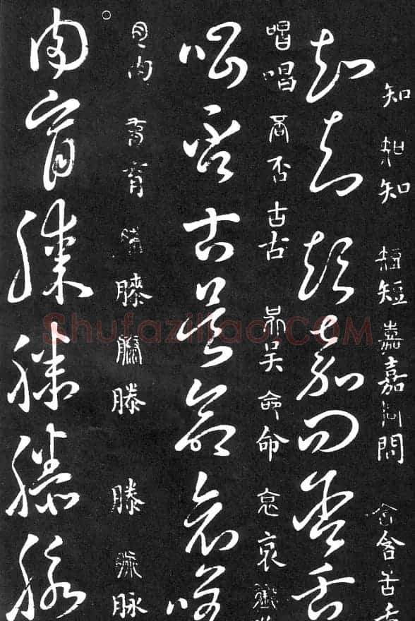 王羲之家藏原本《草书要领》 | 软笔草书字帖