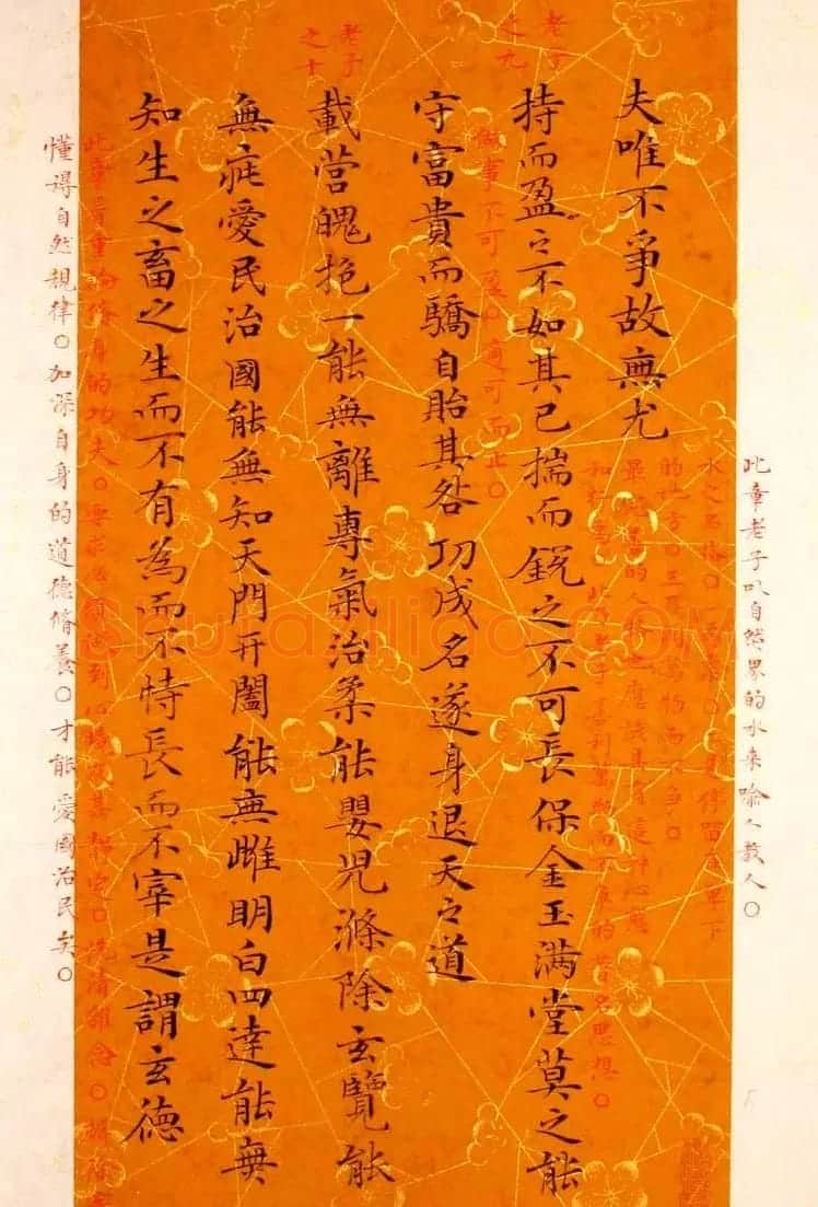 杨涵之楷书册页《老子道德经》选抄 | 名家书法作品精选
