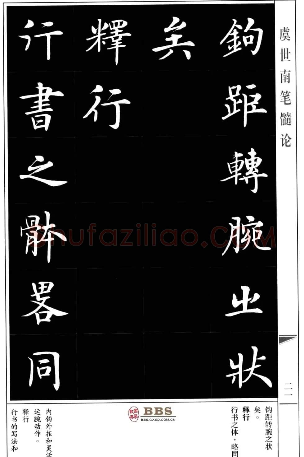 房弘毅书法楷书《虞世南笔髓论》 | 毛笔楷书字帖