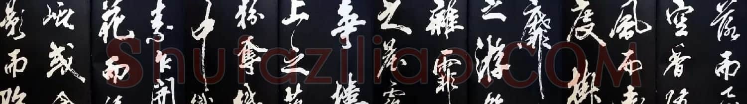 米芾书法欣赏梅花赋两种 | 毛笔书法作品