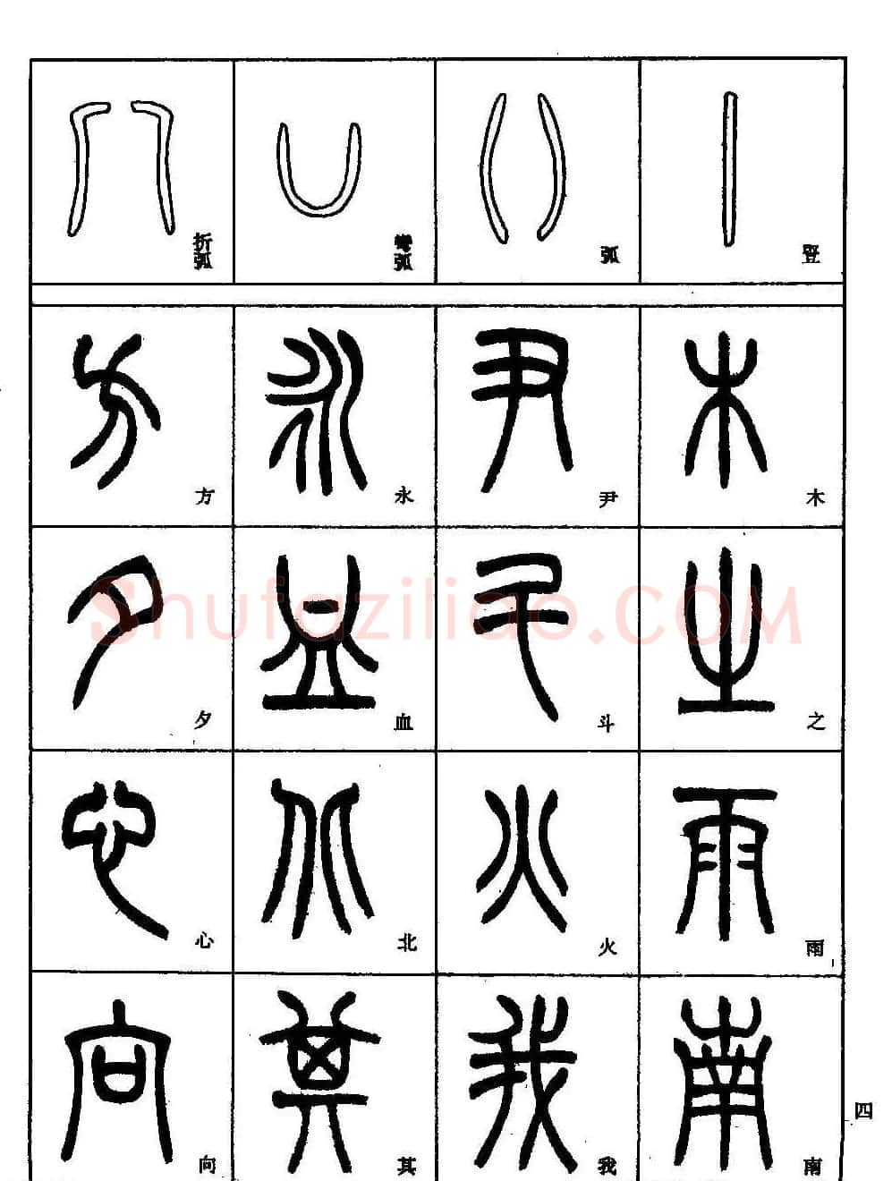 书法技法丛书《小篆基础入门》 | 软笔篆书字帖