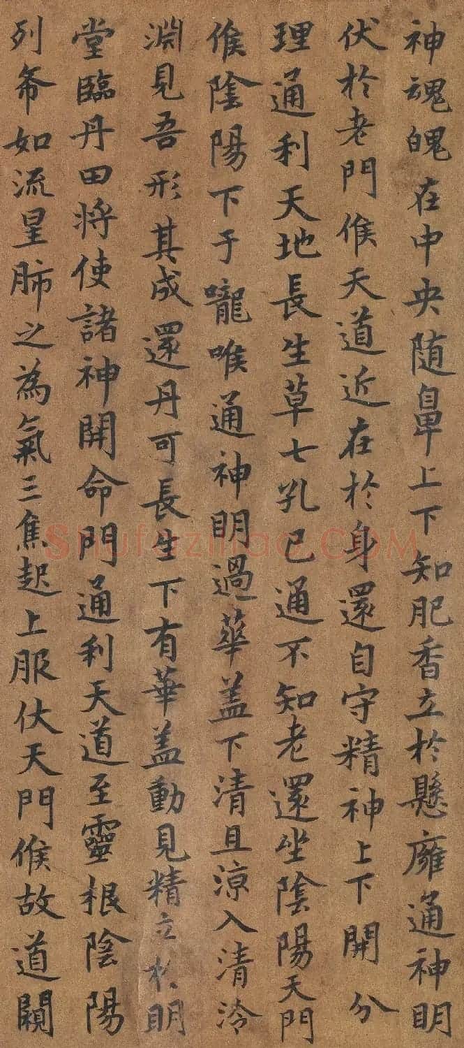 唐人楷书《黄庭经》附董其昌题跋 | 书法长卷