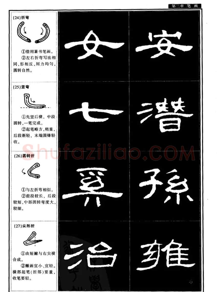 书法字帖下载《曹全碑隶书教程》 | 毛笔隶书字帖