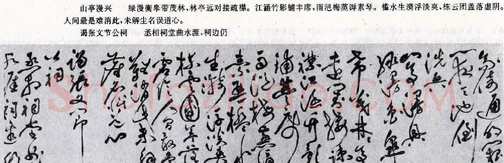 祝允明草书诗卷《秋夜宿僧院》 | 书法长卷