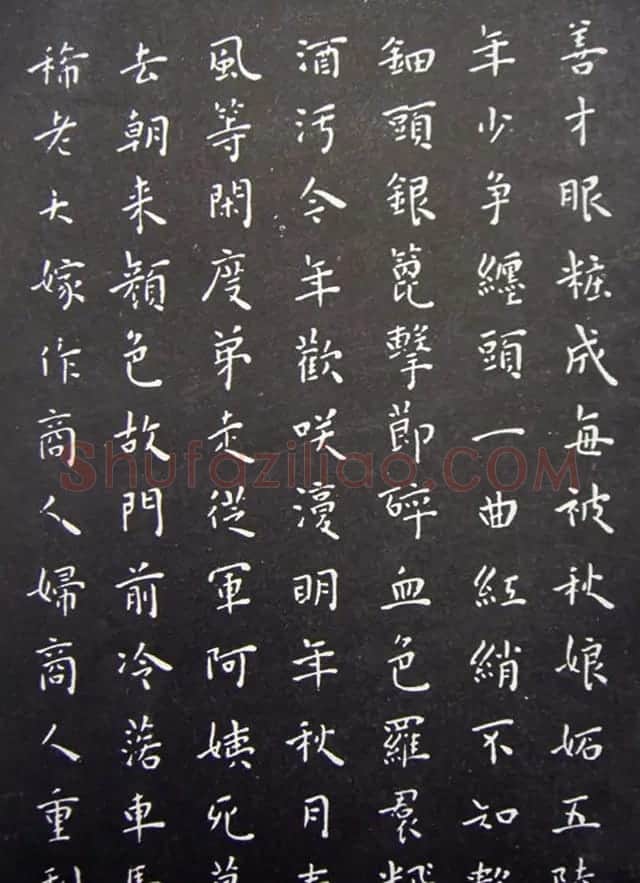王宠小楷书法《乐志论》和《琵琶行》拓本 | 书法名家作品鉴赏