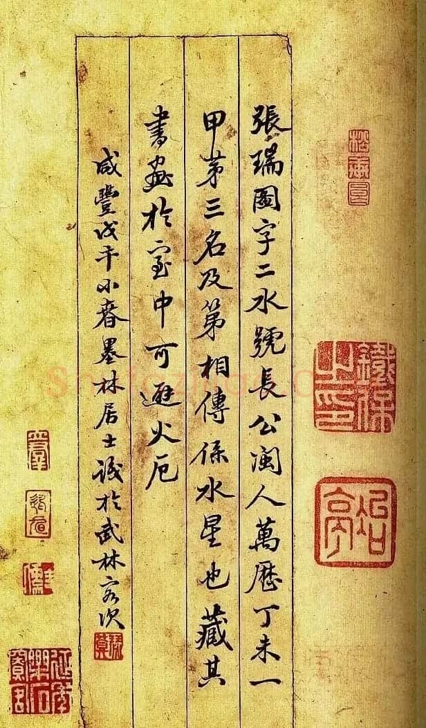 《明张瑞图草书偶然作》册页欣赏 | 毛笔草书字帖