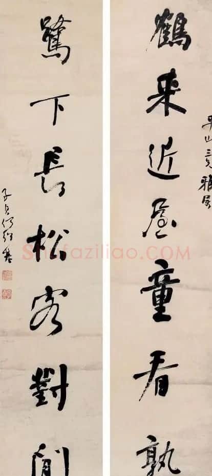 清代书法家何绍基书法对联欣赏 | 名家书法作品精选