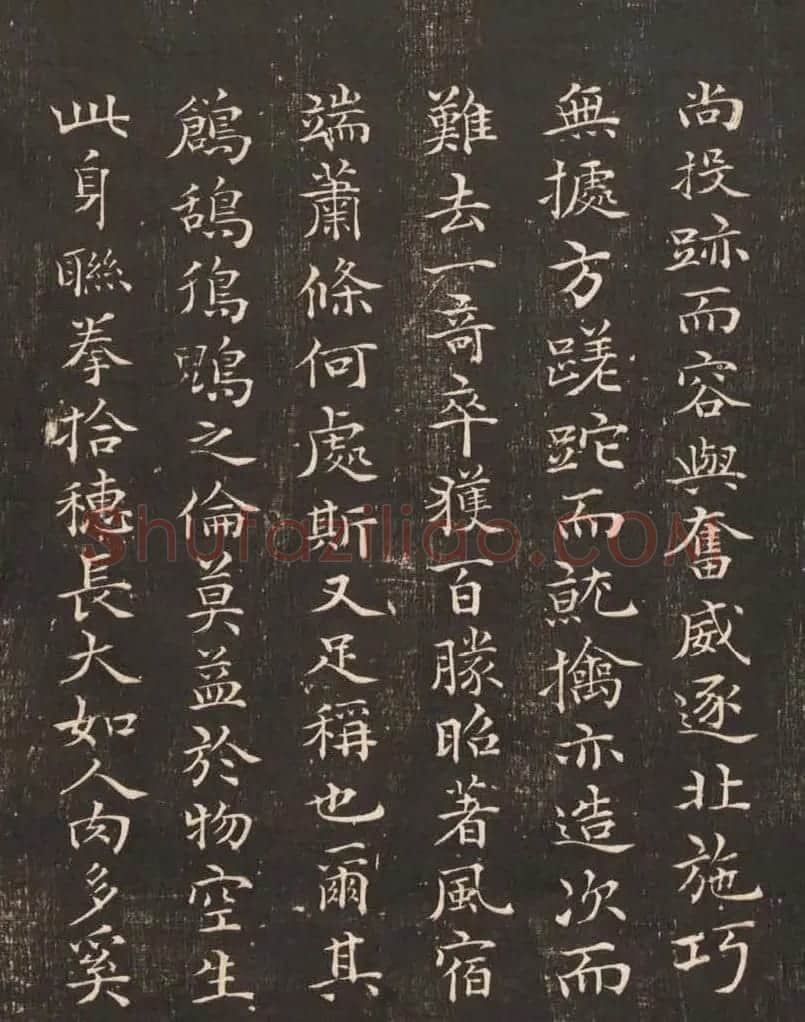 祝允明50岁小楷《雕赋并表》 | 书法碑帖