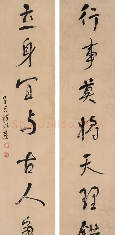 清代书法家何绍基书法对联欣赏 | 名家书法作品精选