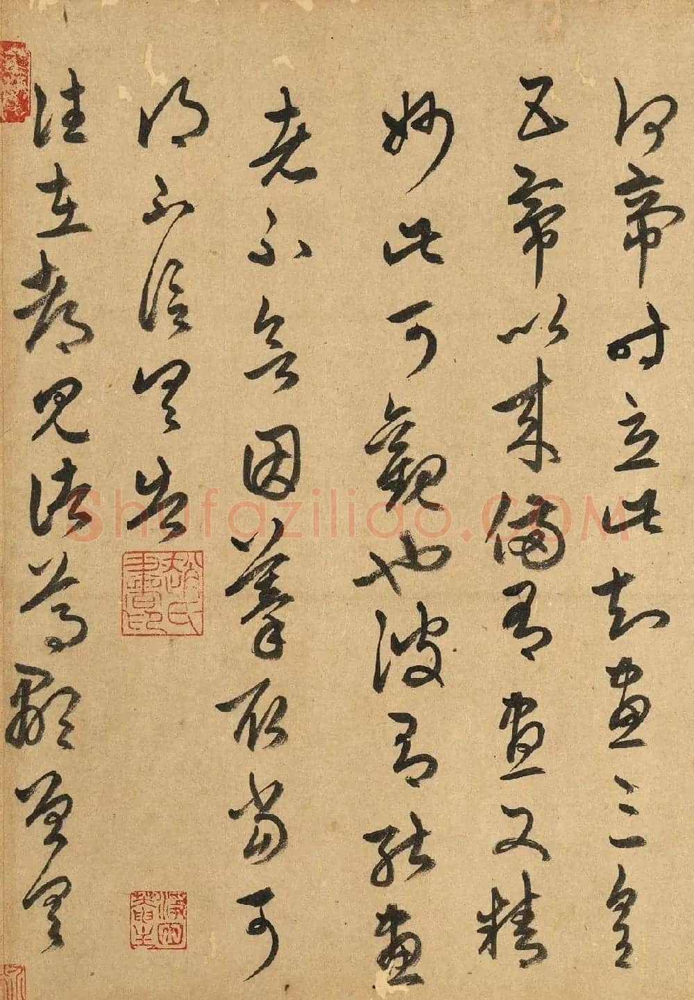赵孟頫63岁草书《元赵文敏公临十七帖》 | 书法名家作品欣赏