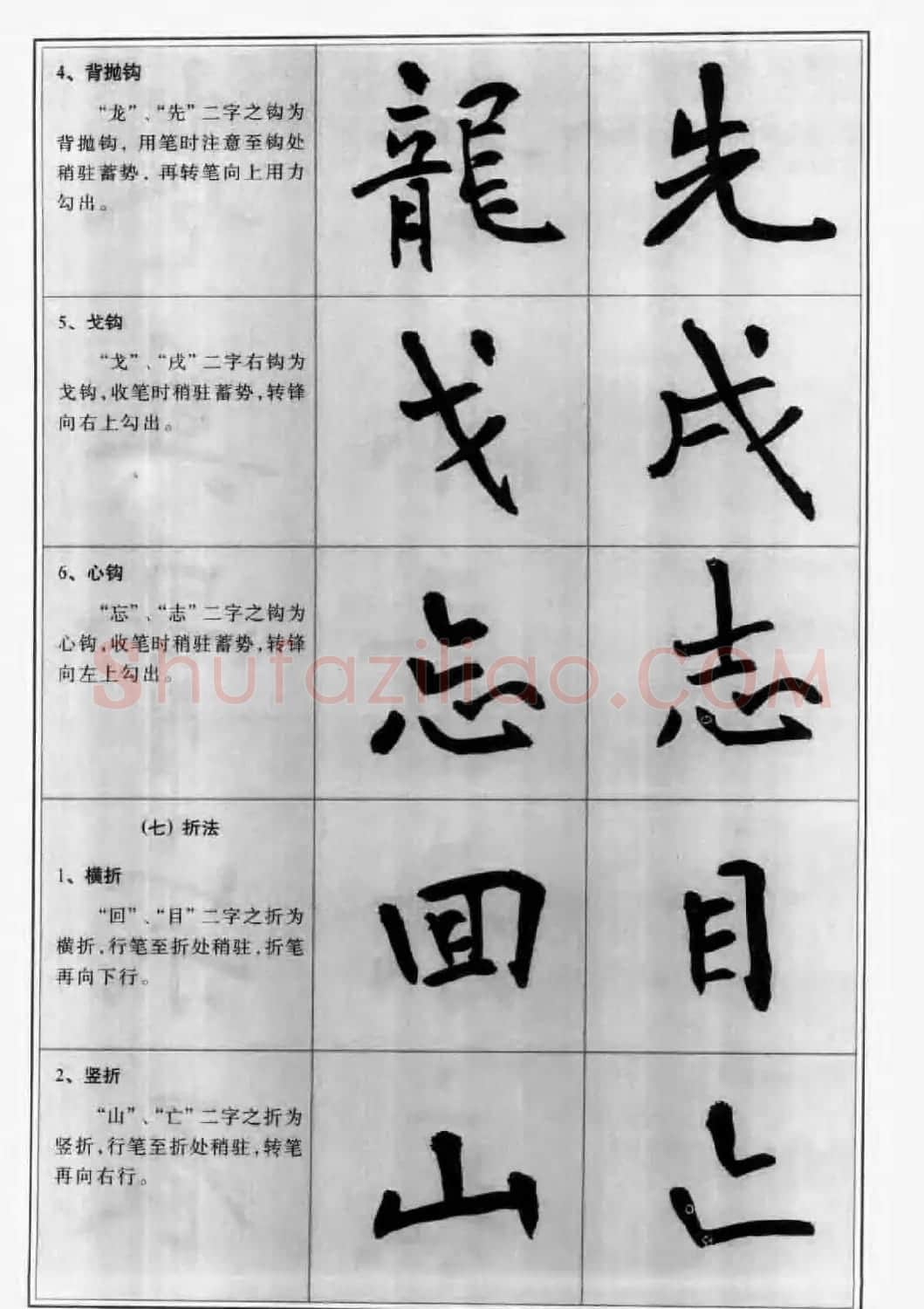 毛笔字帖教程《行书入门大字谱》 | 软笔行书字帖