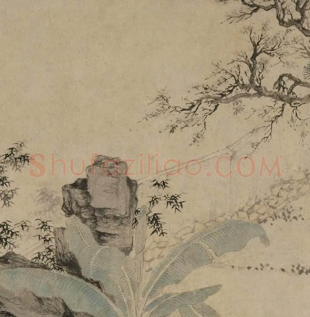 明代唐寅书画手卷《毅庵图》 | 传世书法作品鉴赏