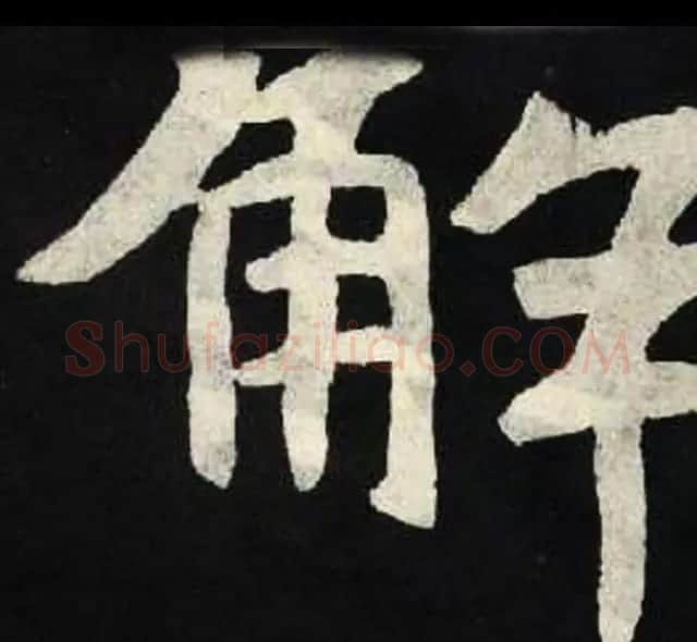 放大魏楷字帖《张黑女墓志单字帖》 | 软笔楷书字帖