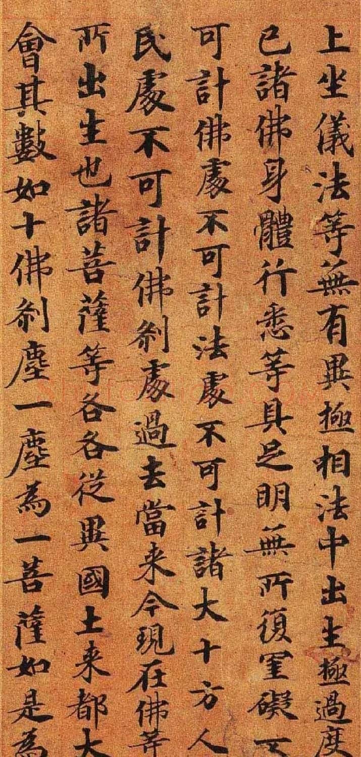 灵山寺藏唐人楷书写兜沙经 | 书法碑帖