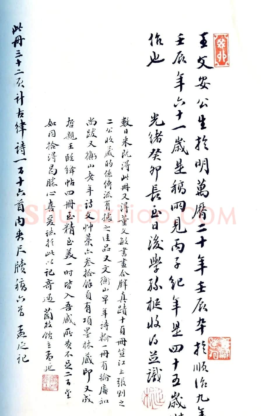 王孟津书法艺术鉴赏《王铎诗稿墨迹》 | 书法名家作品鉴赏
