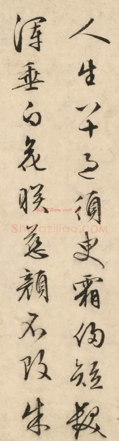 文徵明17岁书法《文壁为周母祝寿诗》 | 书法名家作品欣赏