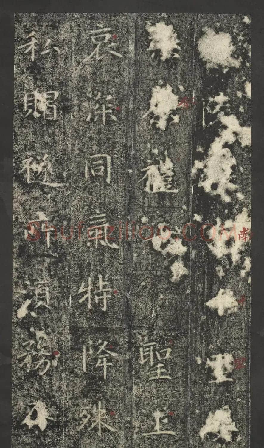 唐代窦怀哲楷书《兰陵公主碑》 | 书法碑帖
