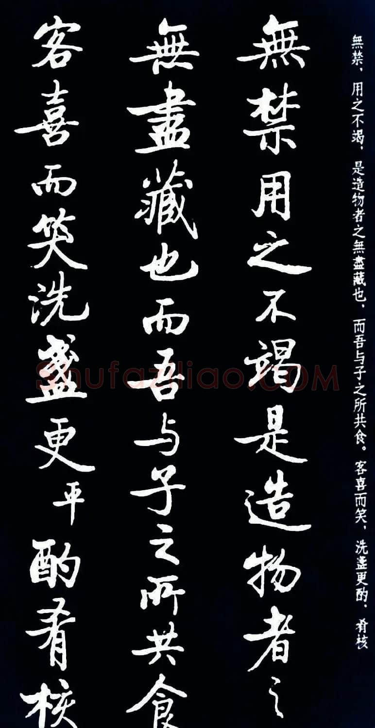 启功书法《临苏东坡前后赤壁赋》 | 毛笔书法作品