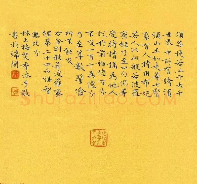漳州市女书法家林玉梅小楷金刚经 | 书法作品赏析