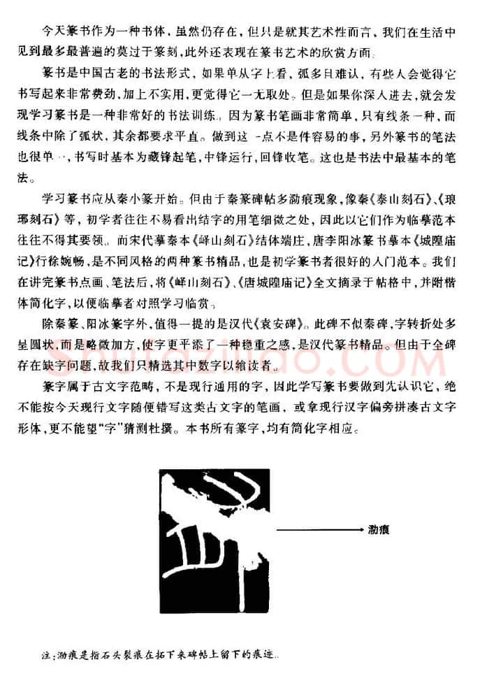 篆体入门丛书《篆书技法百日通》 | 毛笔篆书字帖