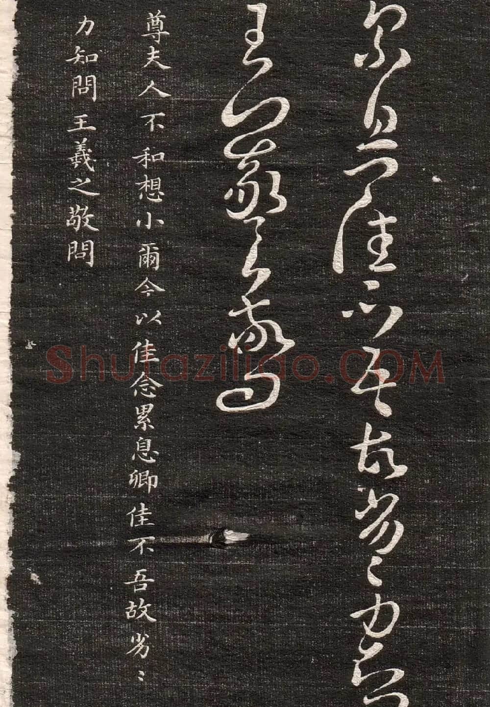 王羲之字帖《眉寿堂二王法帖卷三》 | 软笔草书字帖