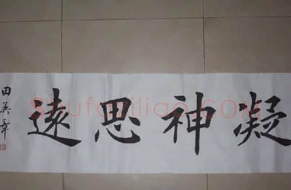 田英章书法作品欣赏 | 软笔书法作品