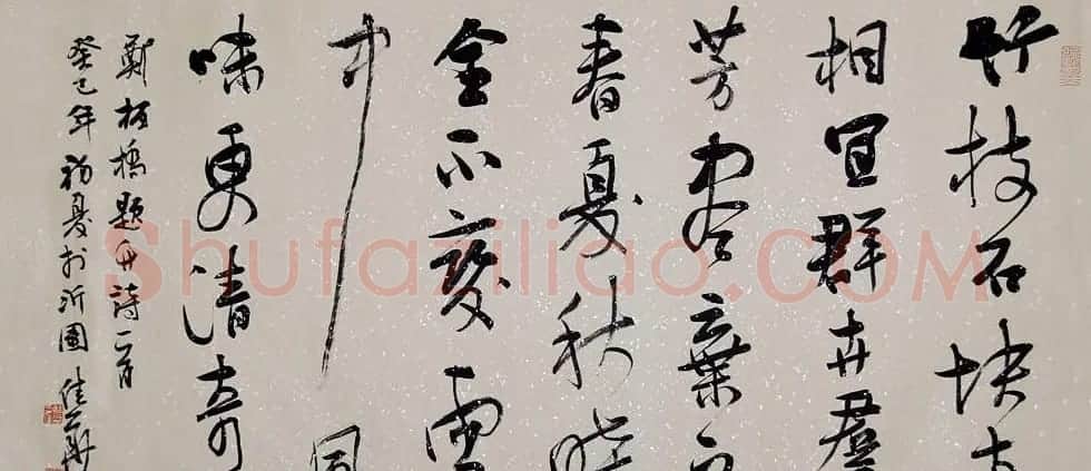 广东汕头谢佳华书法作品欣赏 | 书法作品赏析