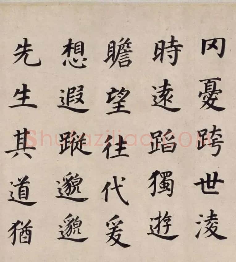 董其昌52岁楷书东方朔画像碑赞卷 | 书法长卷