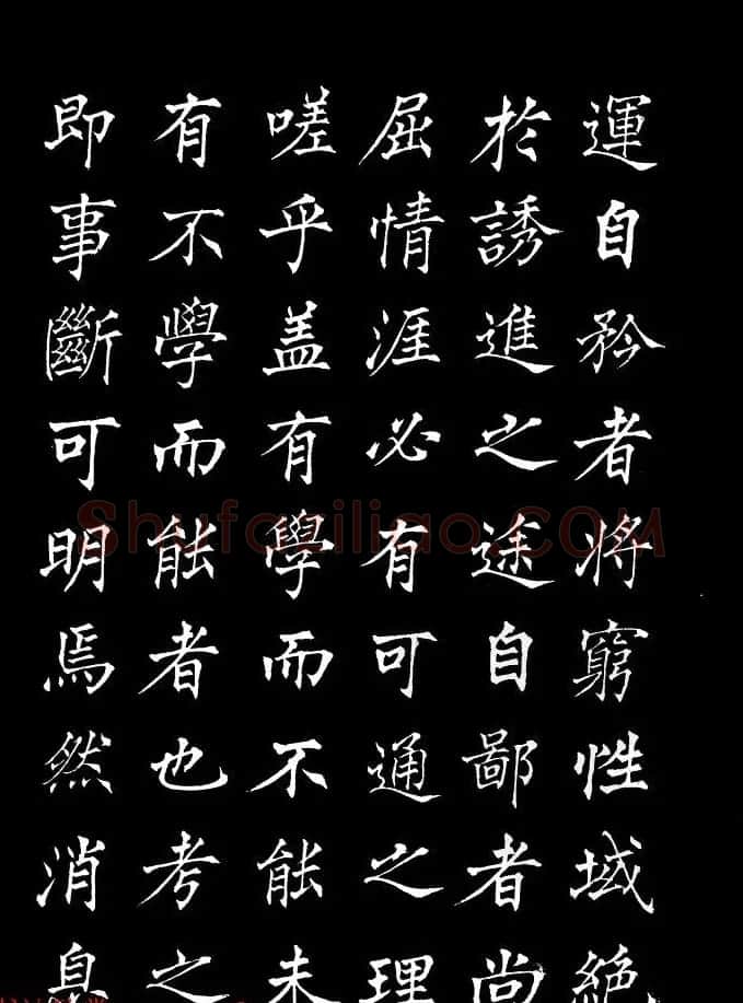 姜东舒中楷字帖欣赏《书谱》 | 毛笔楷书字帖