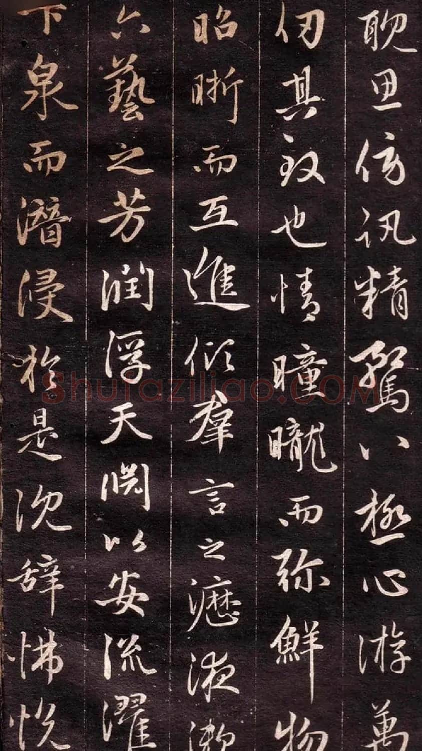 赵孟頫行书欣赏《文赋》 | 书法名家作品鉴赏