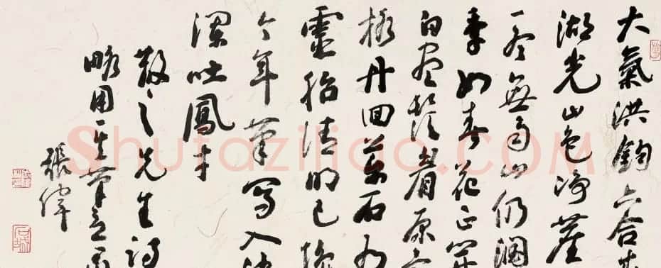 南京书画院副院长张伟书法作品 | 书法作品精选